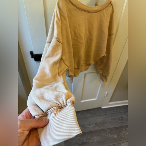 Free People Take Me Back Pullover Sweatshirt - Picture 7 of 11